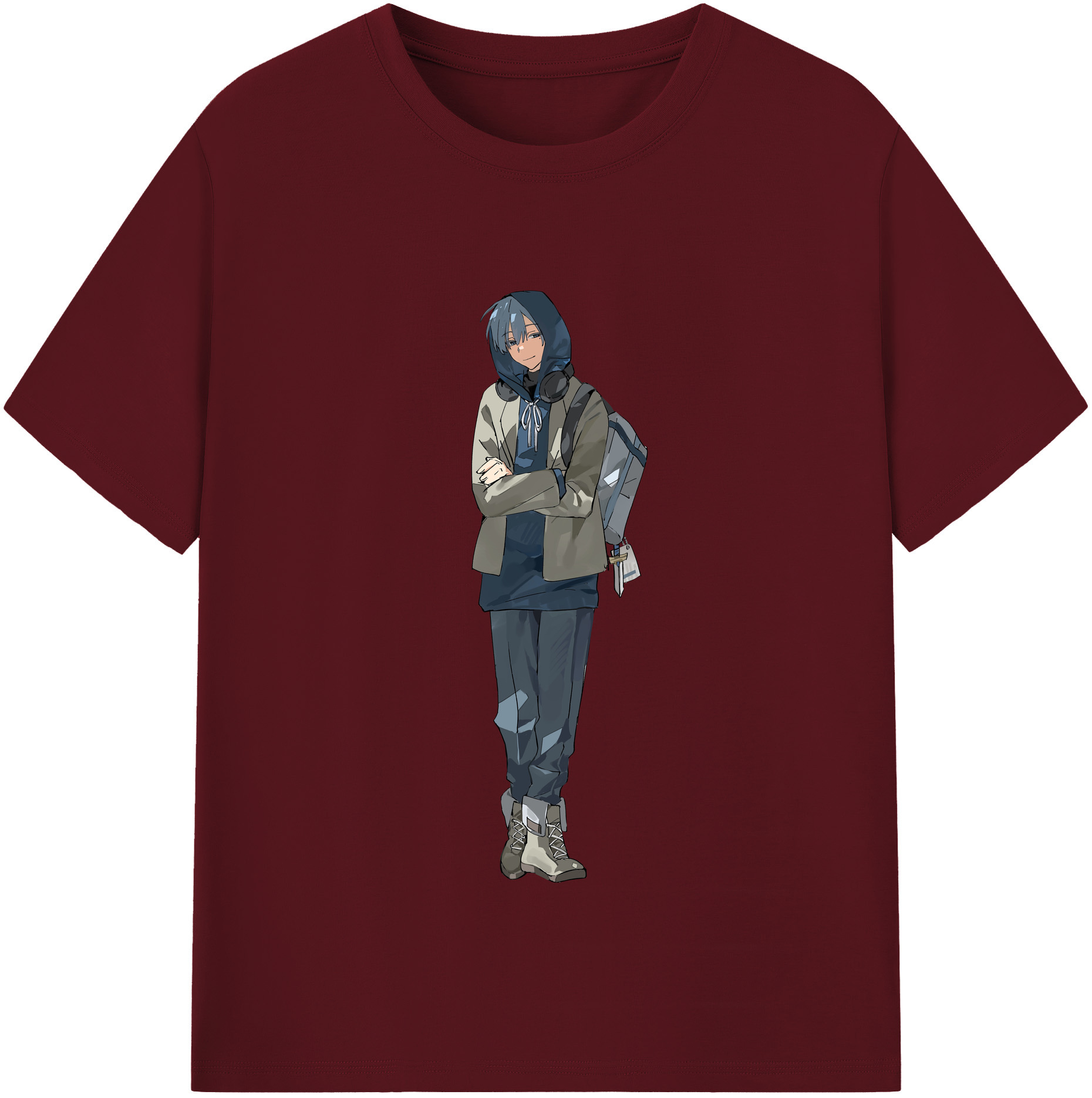 （画像用） 葬送のフリーレン Frieren 綿100％半袖Tシャツ（フロントプリント）